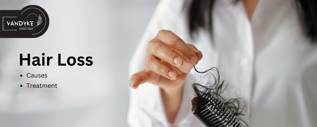 Hair Loss Causes and Treatment | Vandyke Hair Growth Actives 18%