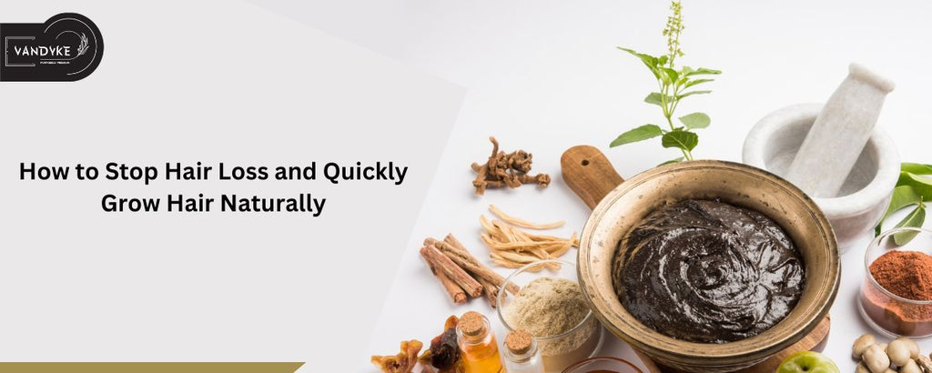 How to Stop Hair Loss and Quickly Grow Hair Naturally