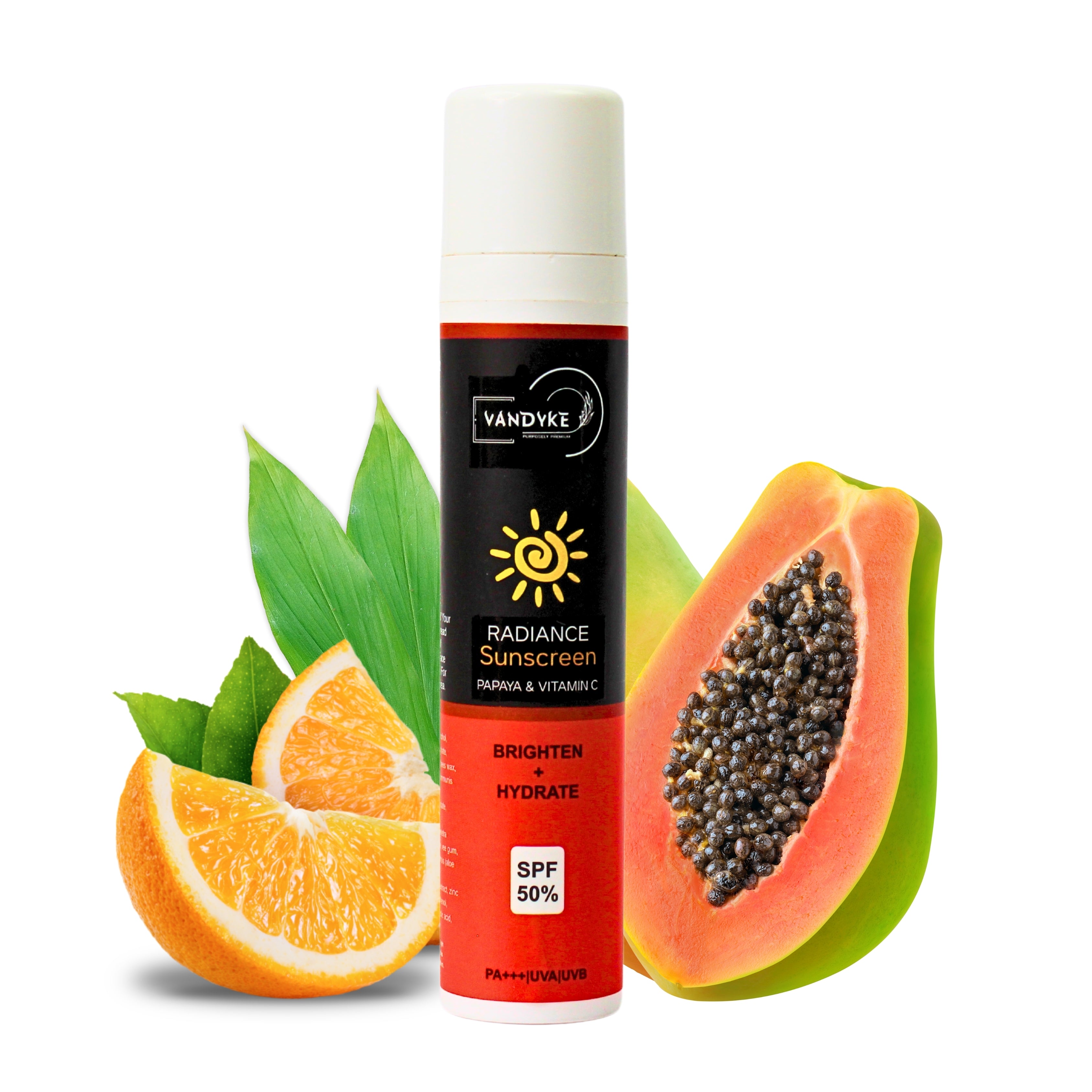 Radiance Sunscreen Papaya & Vitamin C - Vandyke