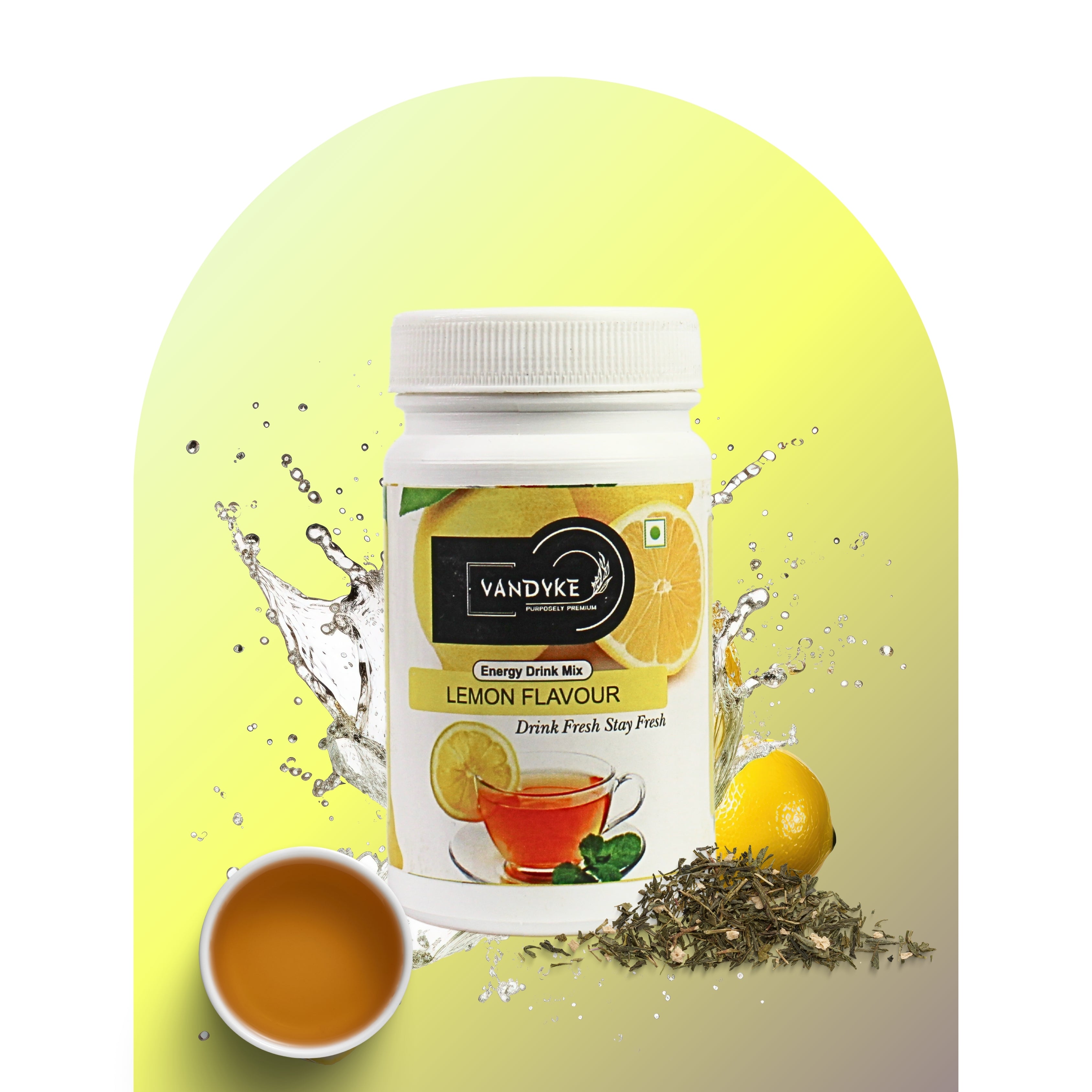 Vandyke Lemon Energy Drink 50g