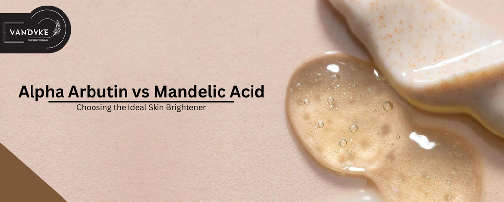 Alpha Arbutin vs Mandelic Acid Choosing the Ideal Skin Brightener