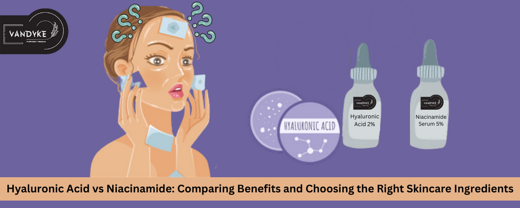 Hyaluronic Acid vs. Niacinamide: Comparing Benefits and Choosing the Right Skincare Ingredients