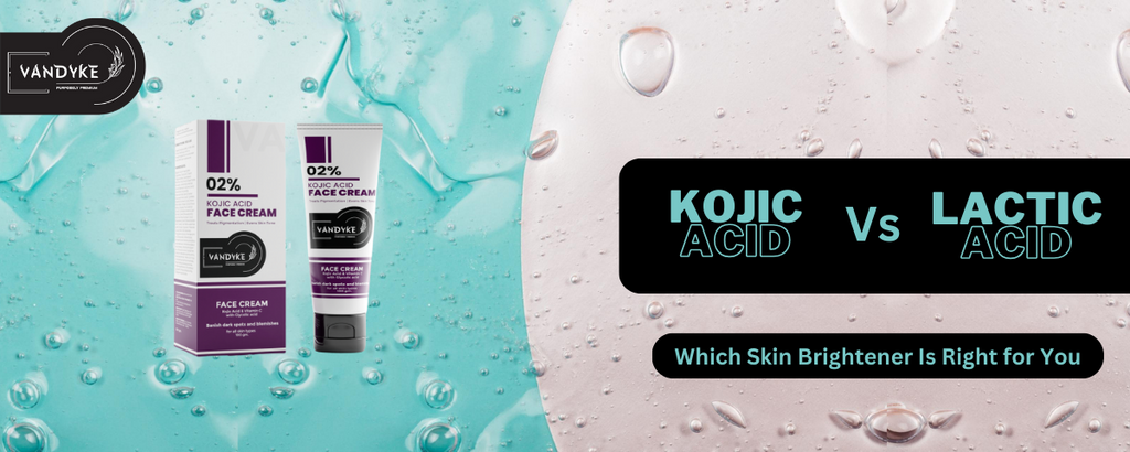 Kojic Acid vs Lactic Acid Which Skin Brightener Is Right for You