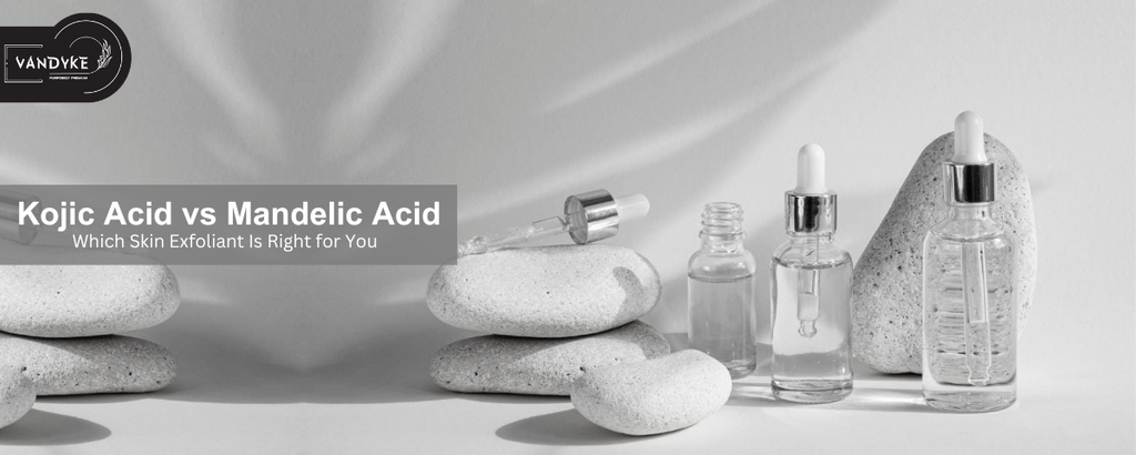 Kojic Acid vs Mandelic Acid Which Skin Exfoliant Is Right for You