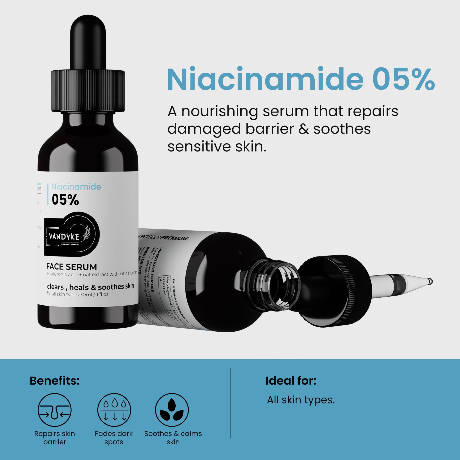 Niacinamide 05% Face Serum - Vandyke