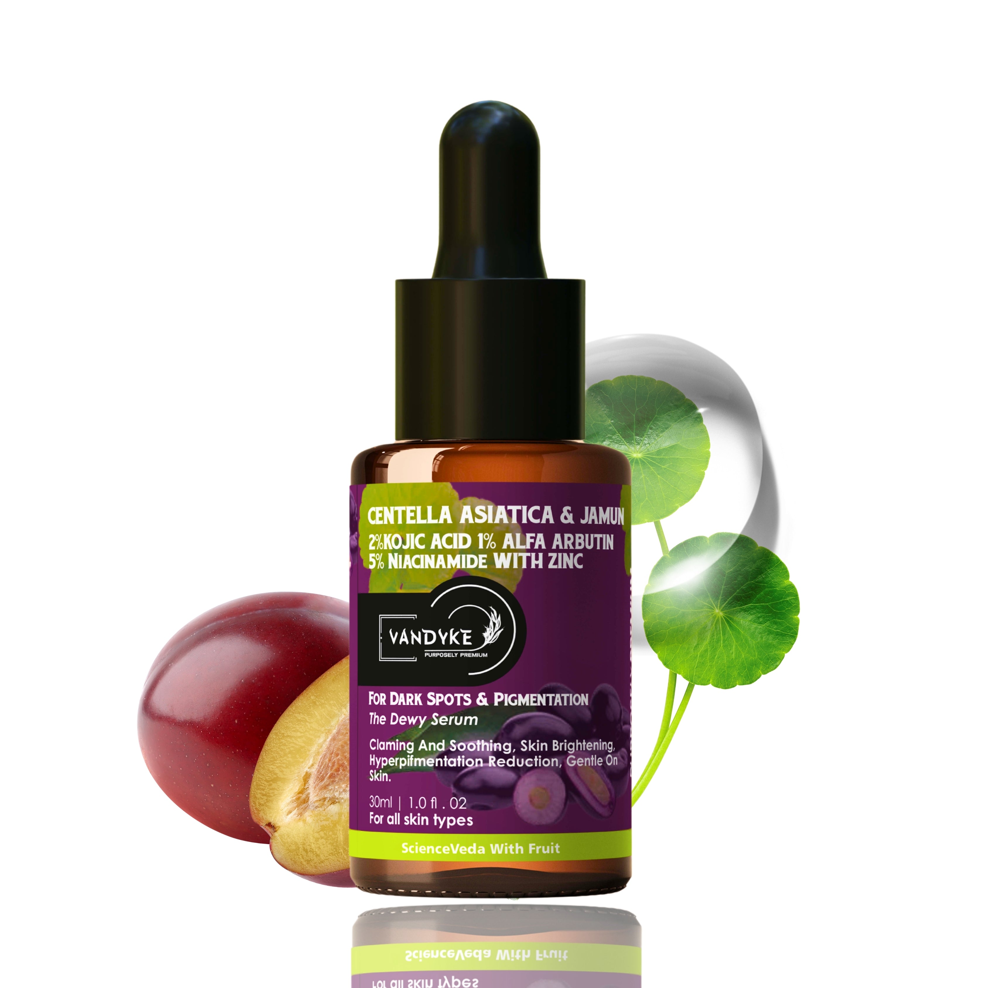 Vandyke Centella Asiatica & Jamun Face Serum (30ml)