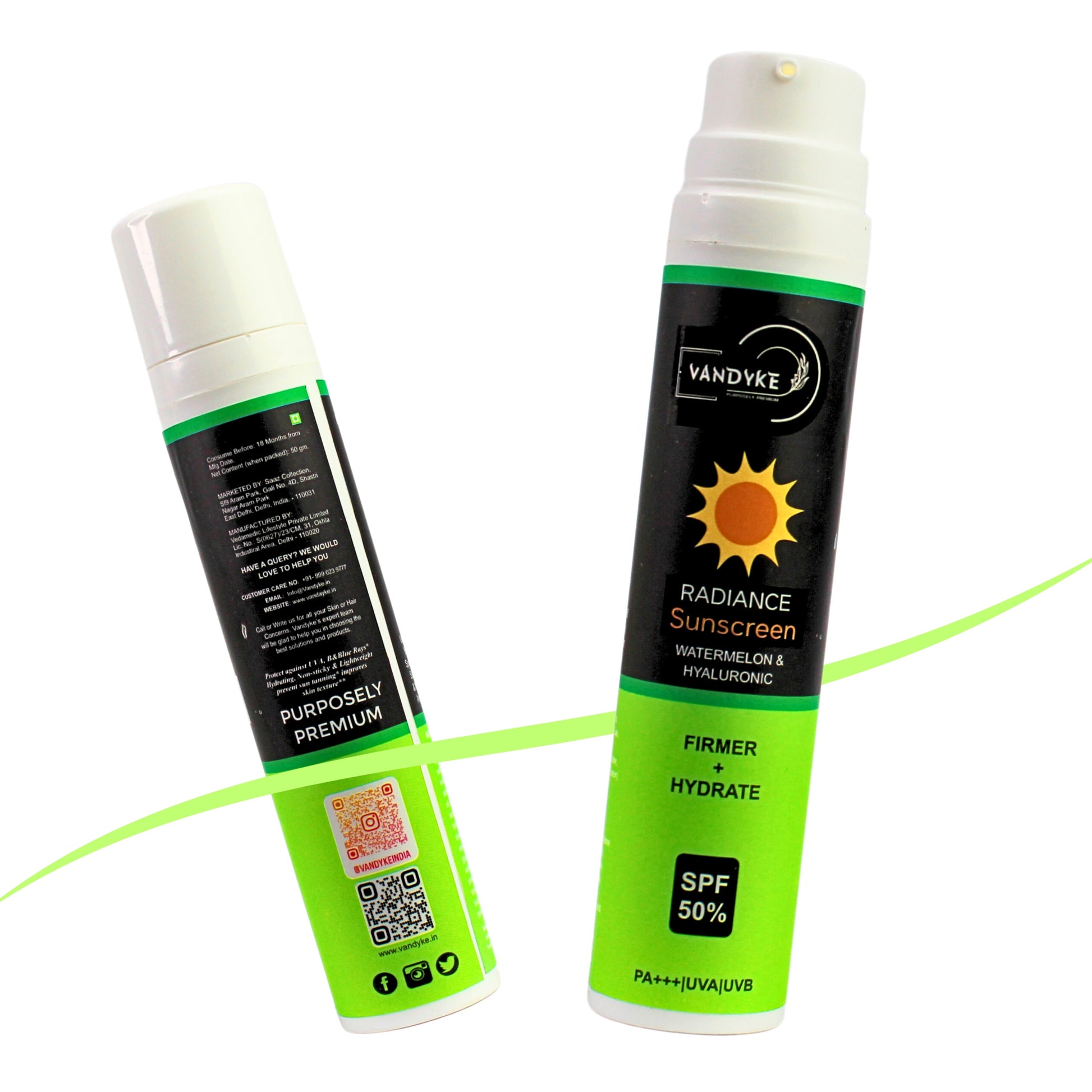 radience sunscreen - Vandyke