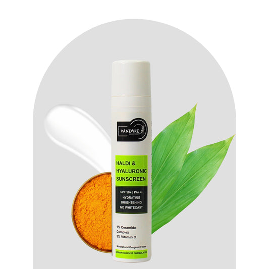 vandyke haldi & hyaluronic sunscreen