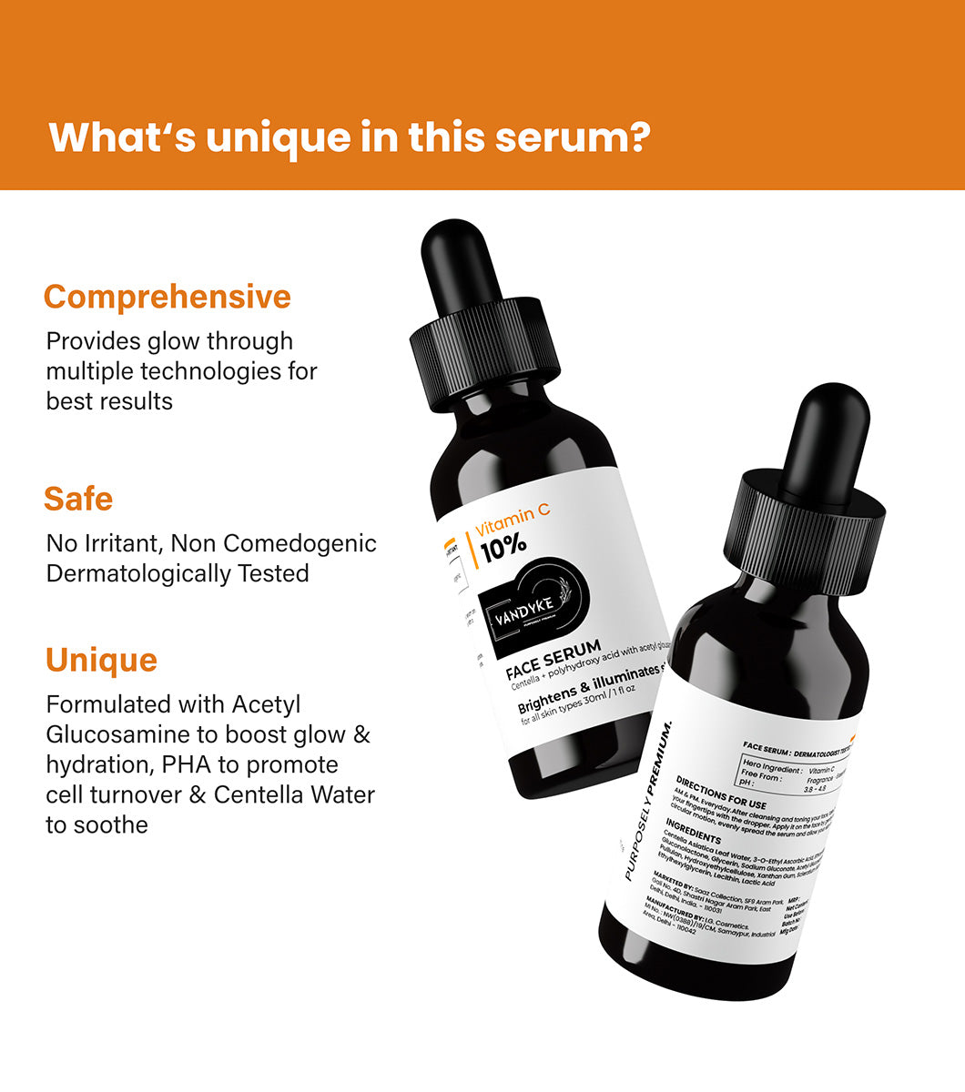 Vitamin C 10% Face Serum - Vandyke