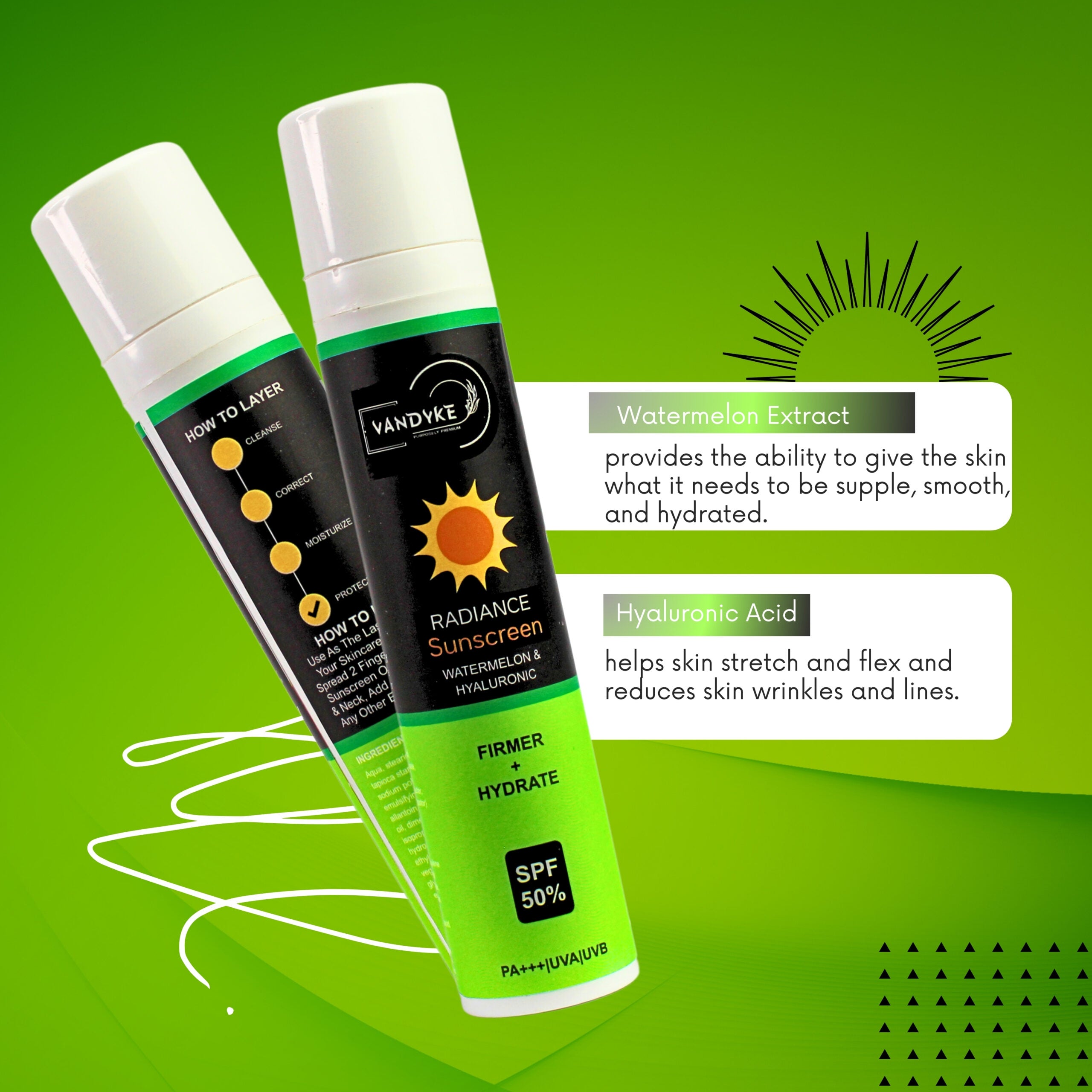 Radience Sunscreen - Vandyke