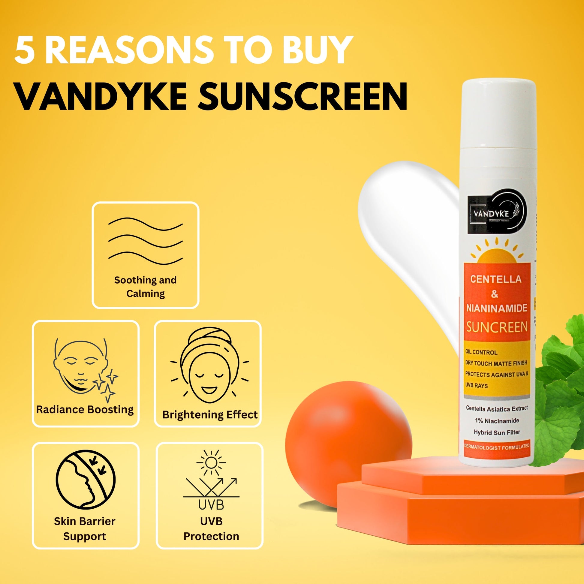 Vandyke centella vitamin c sunscreen