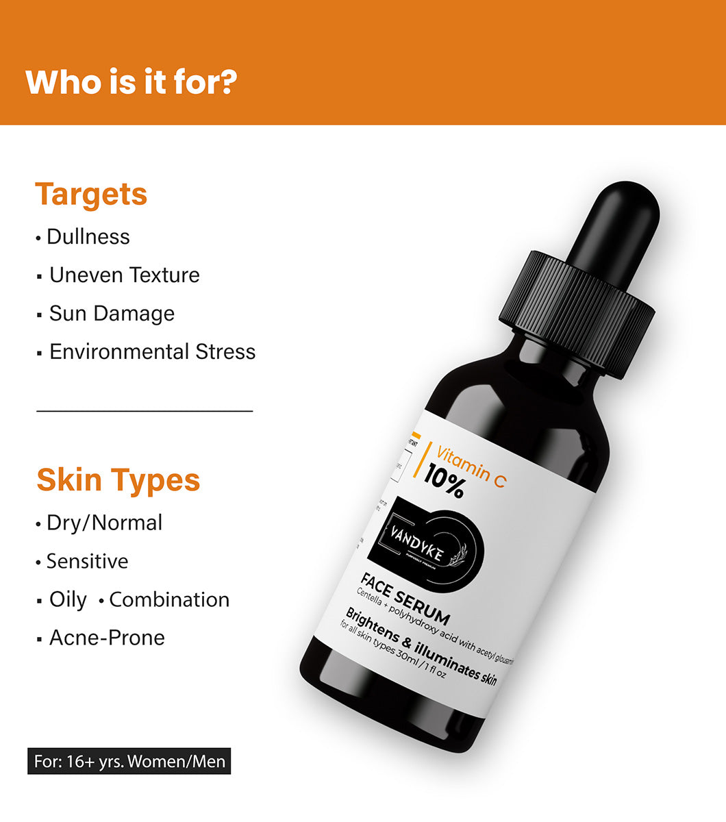 Vitamin C 10% Face Serum - Vandyke