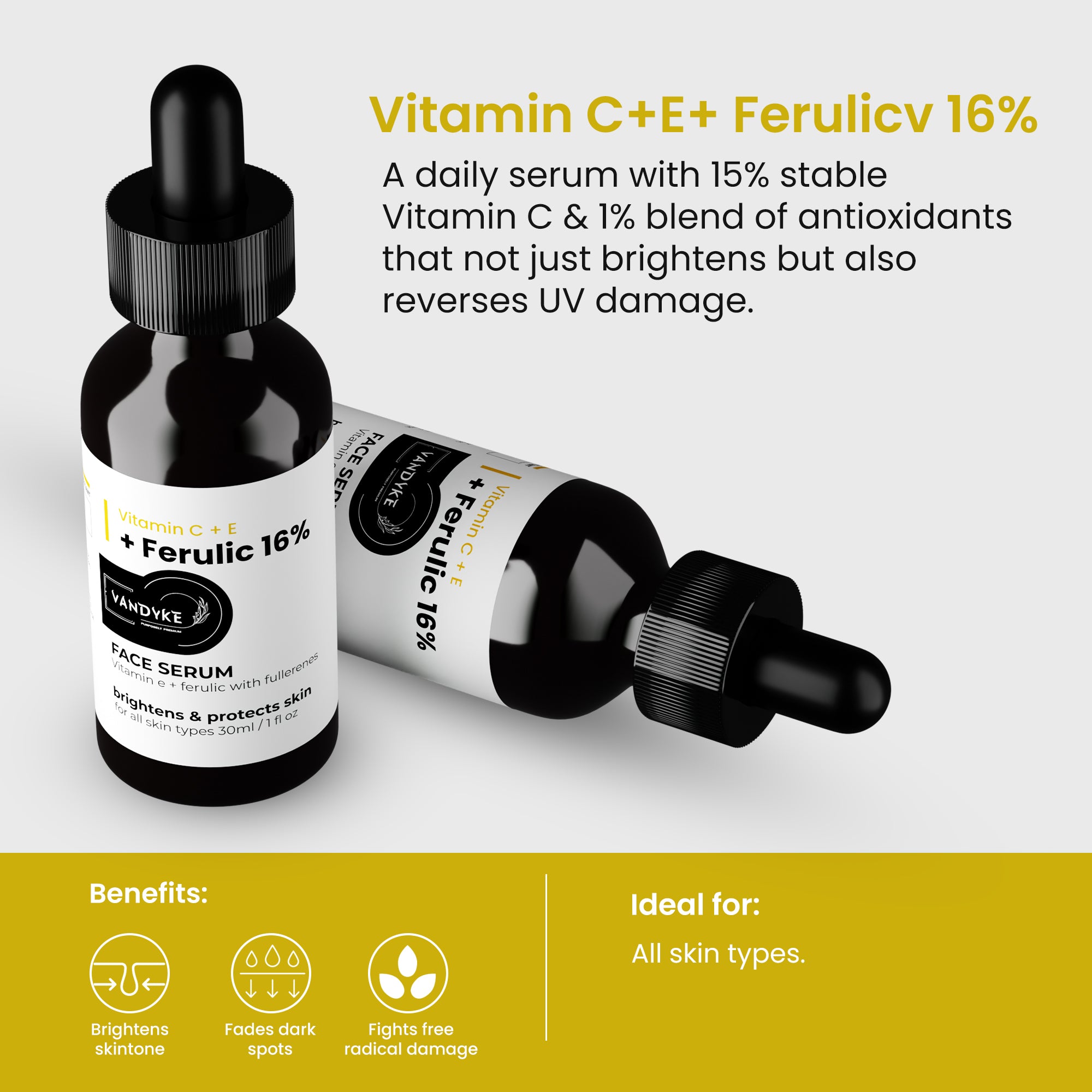 Vitamin C + E + Ferulic 16% Serum