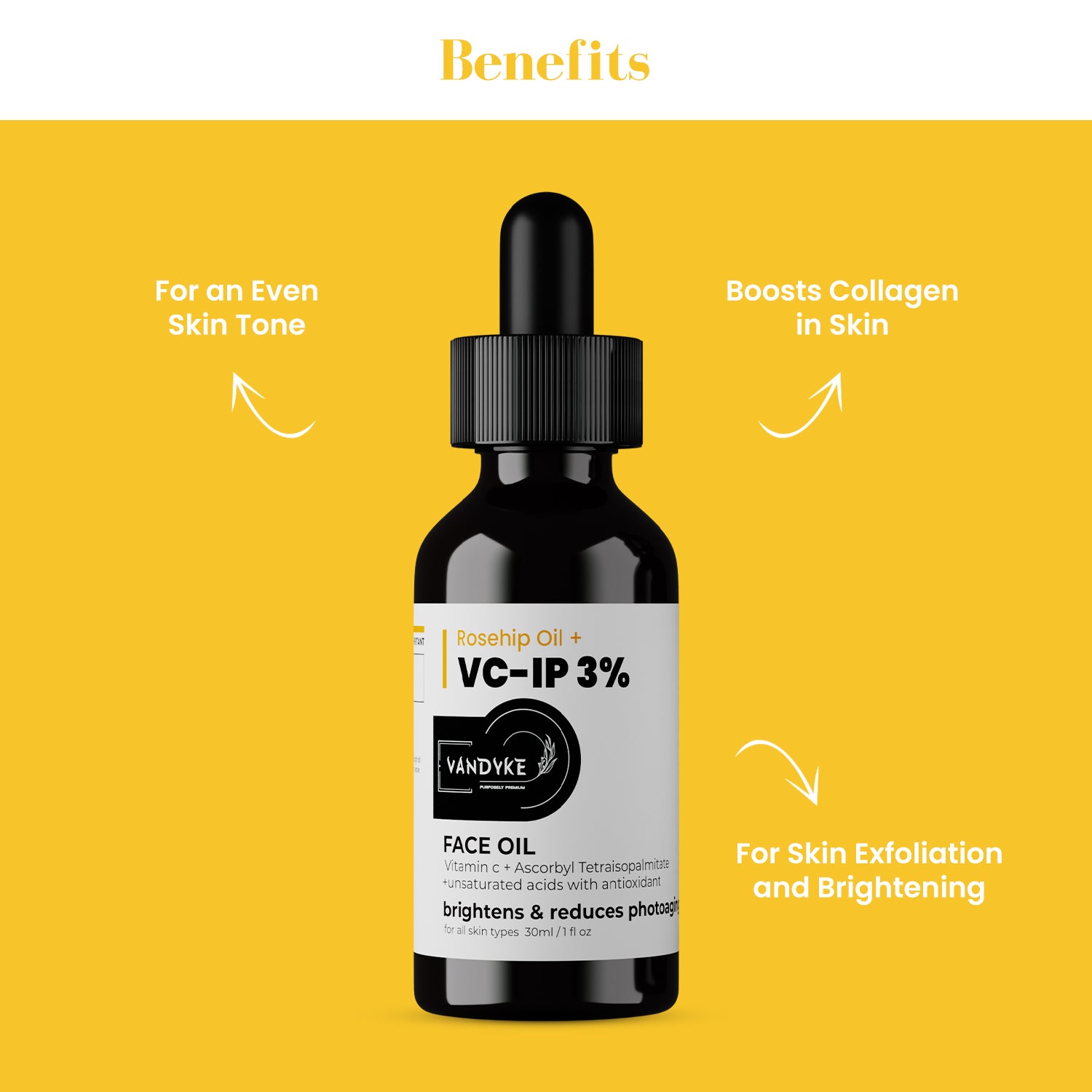 Rosehip Oil + VC-IP 3%