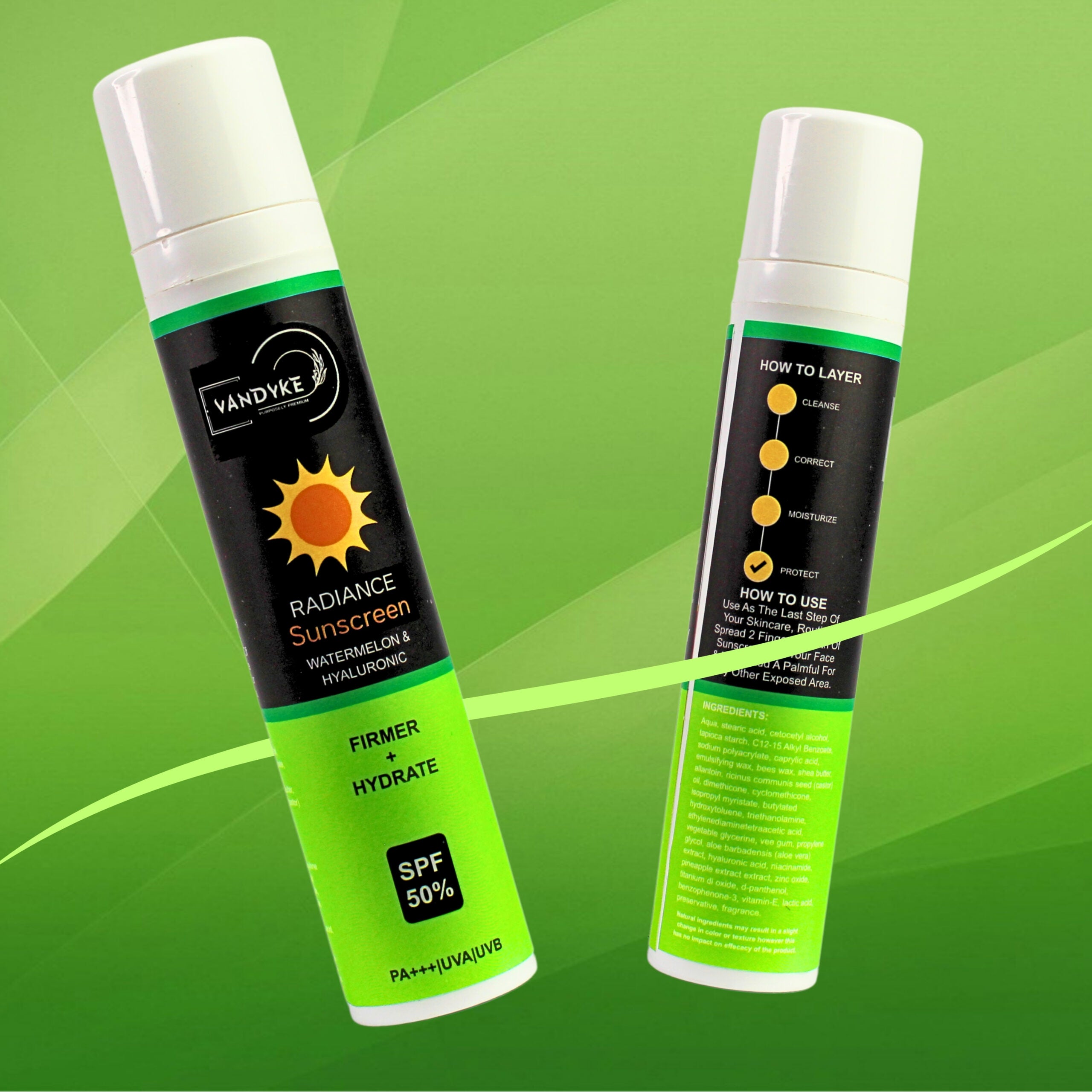 Radience Sunscreen - Vandyke