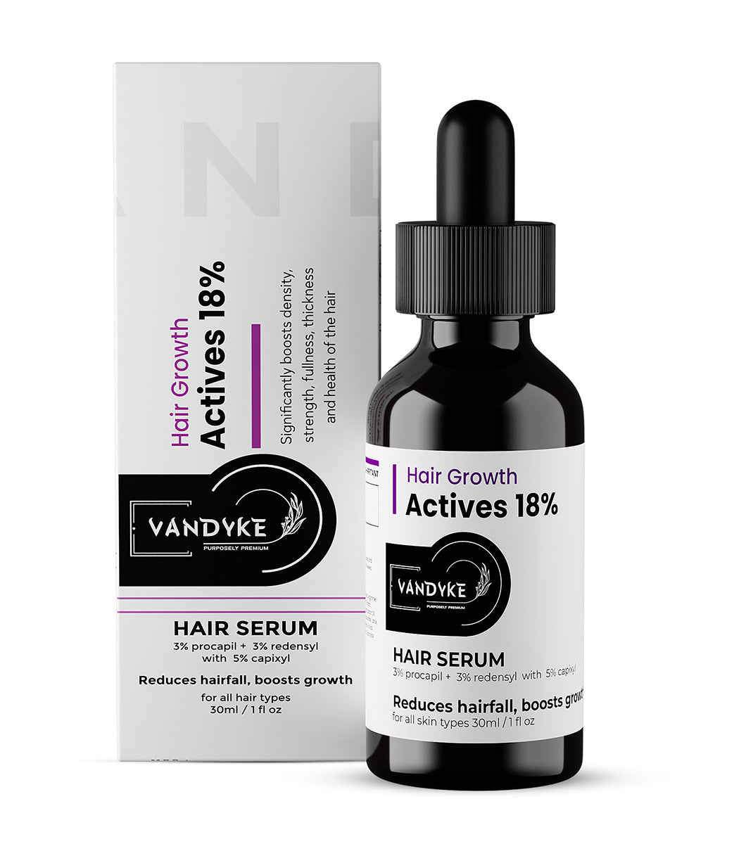 Hair Growth Actives 18% Hair Serum - Vandyke