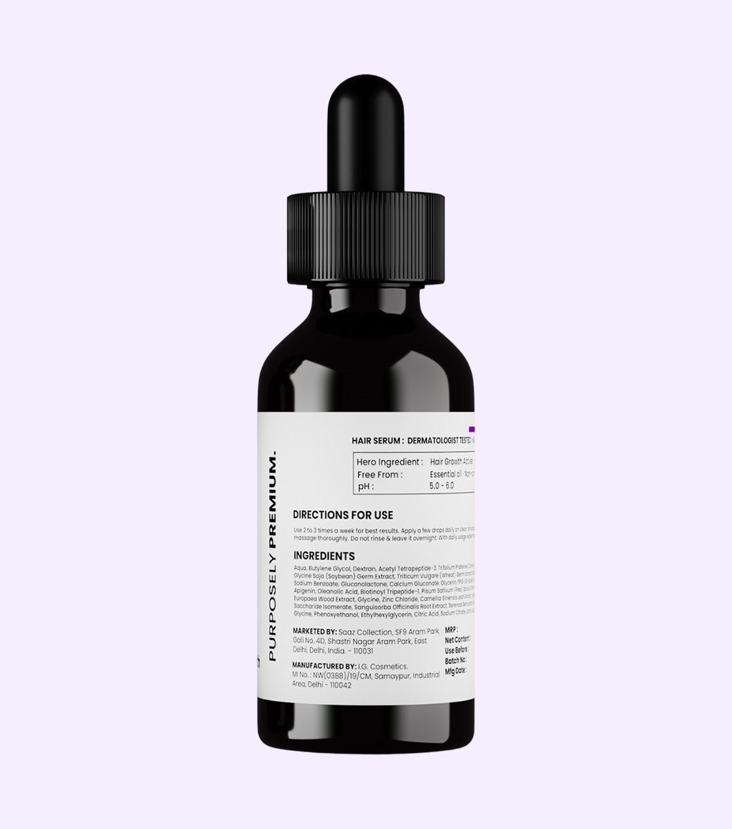 Hair Growth Actives 18% Hair Serum - Vandyke