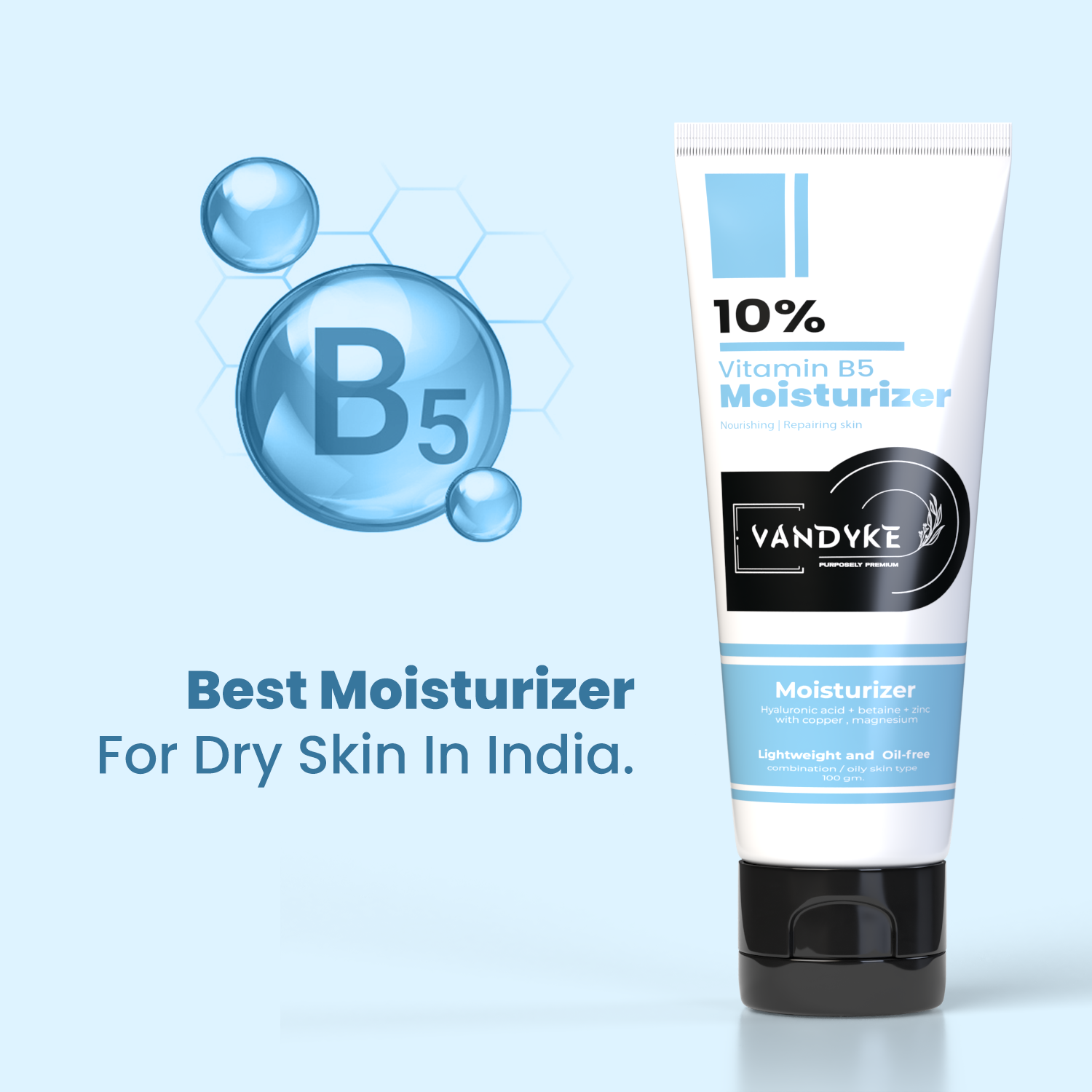 Vitamin B5 10% Moisturizer - Vandyke