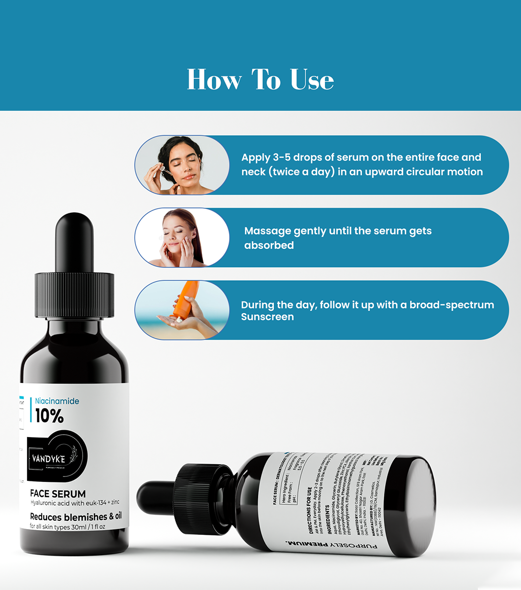 Niacinamide 10% Face Serum - Vandyke