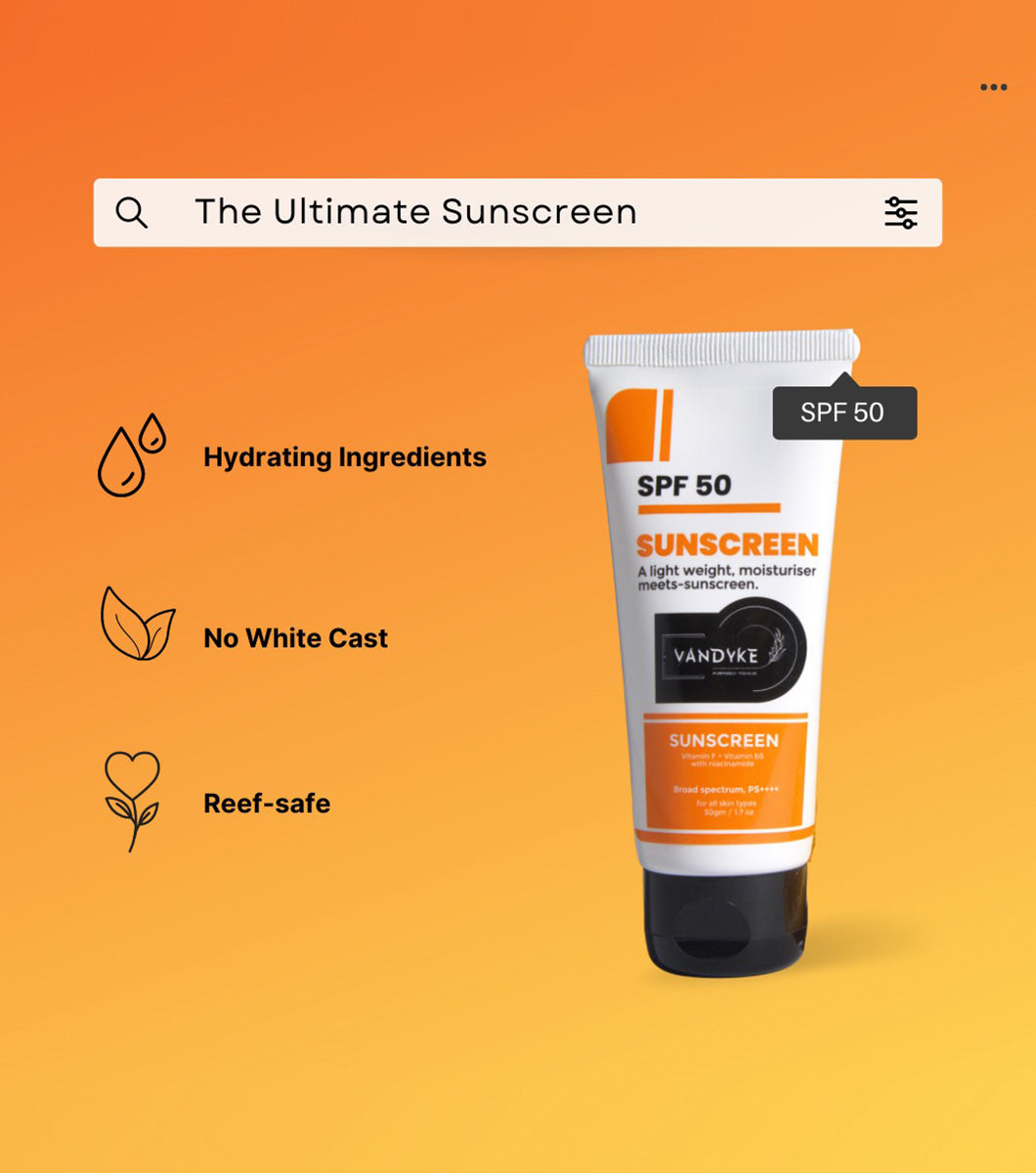 SPF 50 Sunscreen