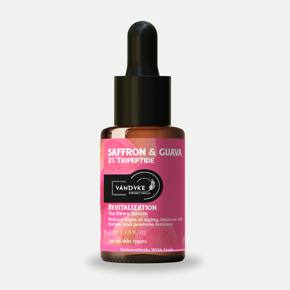 Vandyke Saffron & Guava With 3% Tripeptide Face Serum 30ML