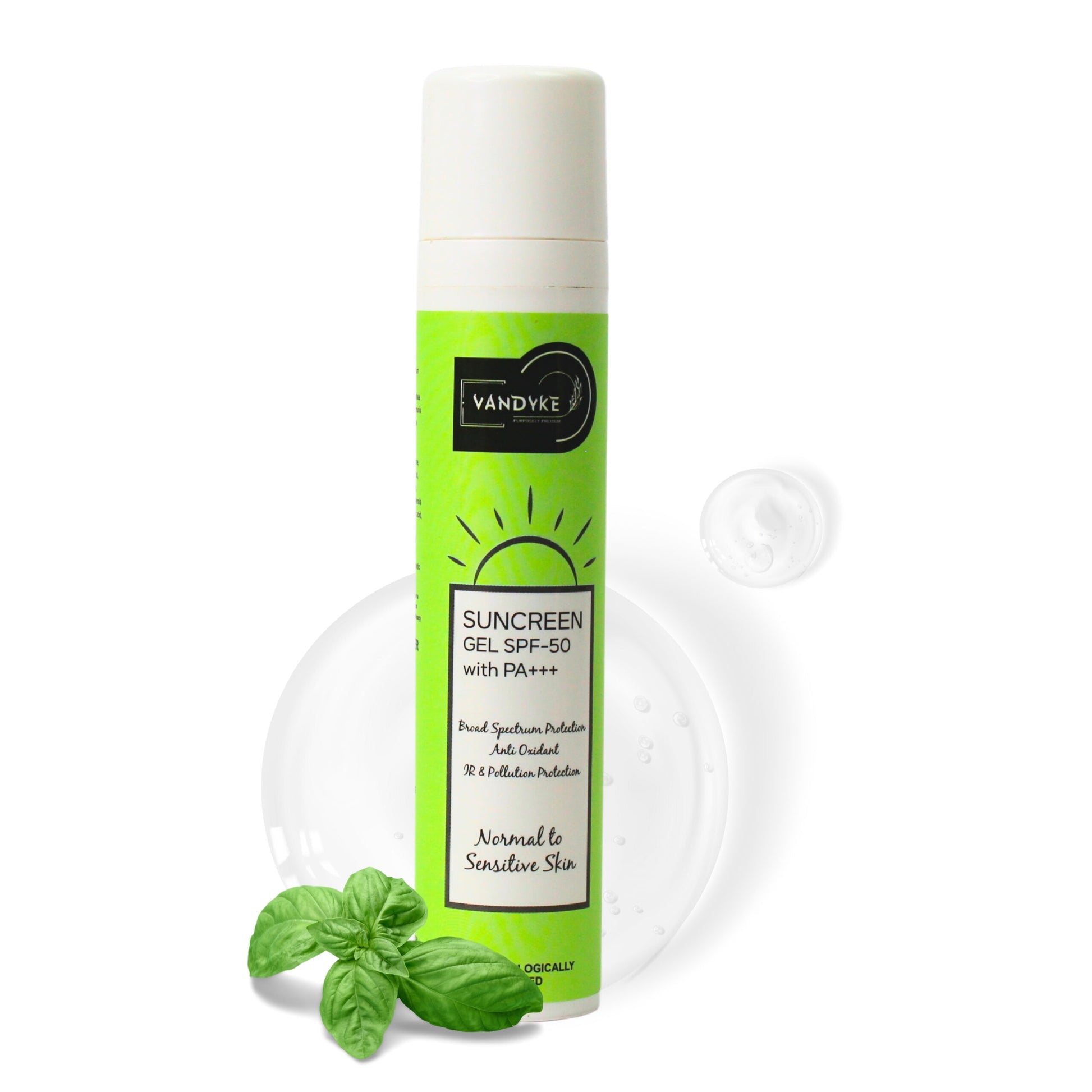 Vandyke Sunscreen gel spf 50