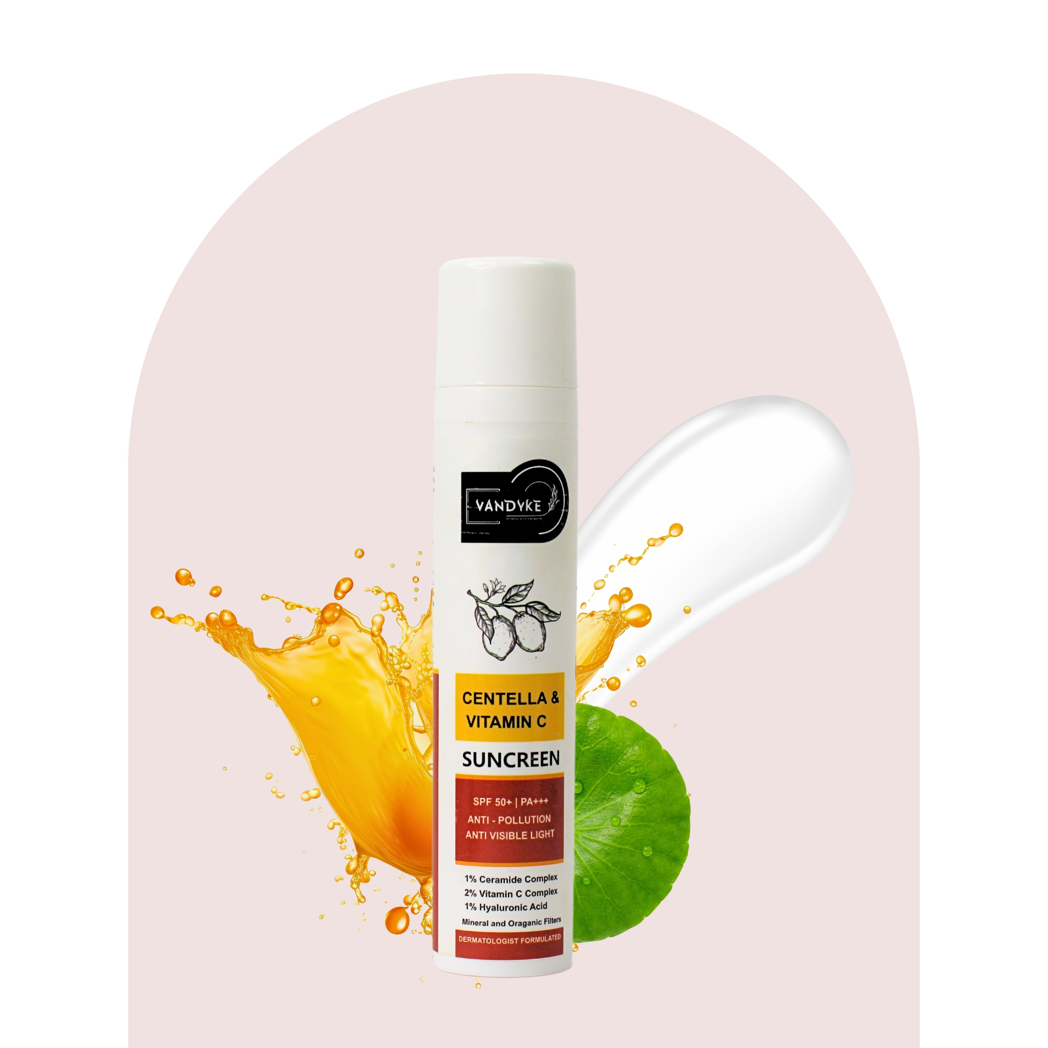 Vandyke centella vitamin c sunscreen