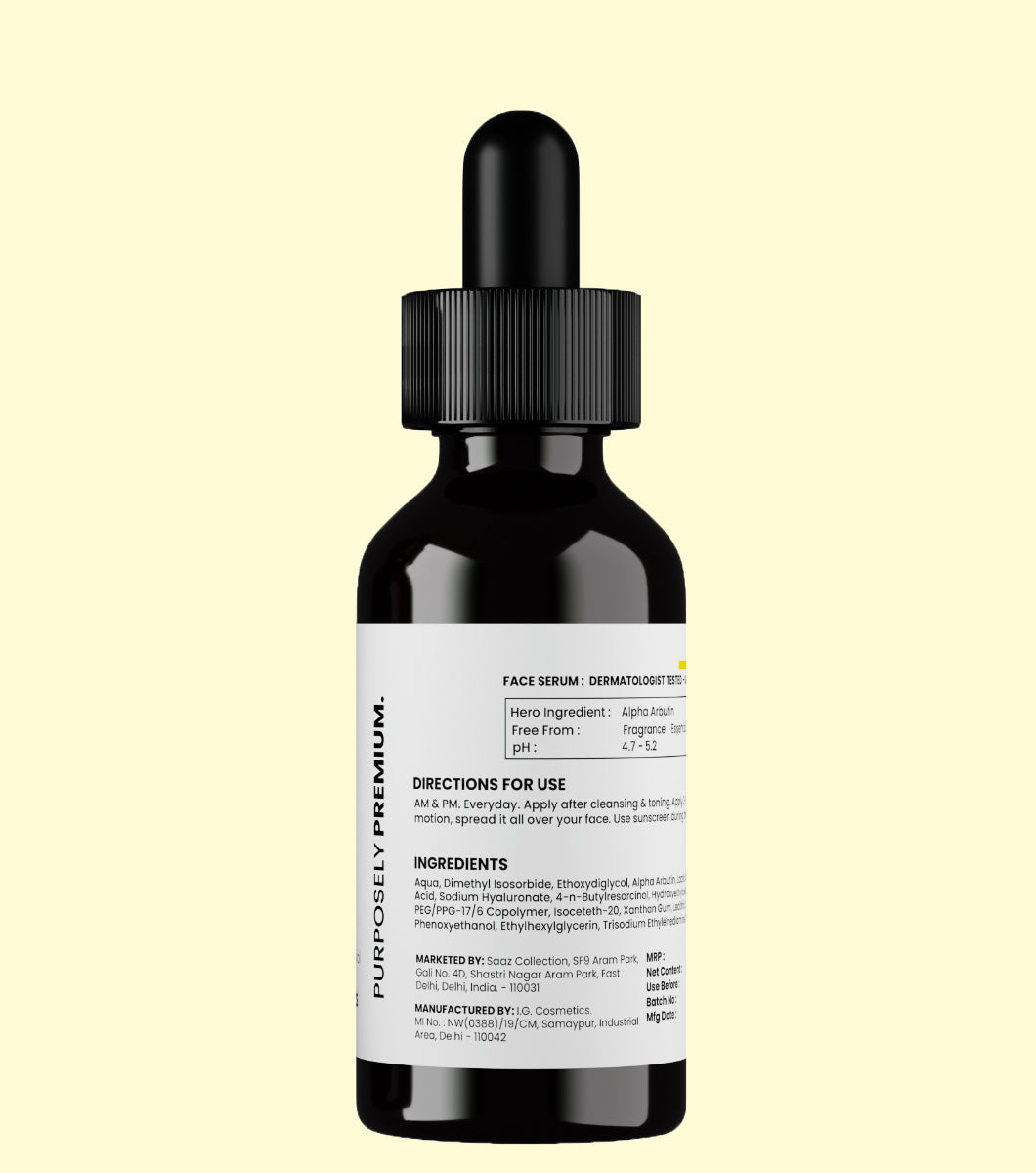 Alpha Arbutin 02% face serum - Vandyke