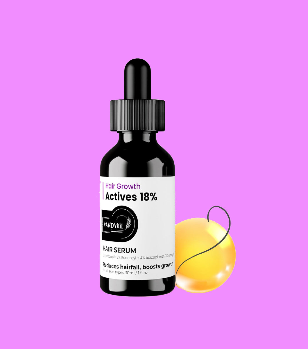 Hair Growth Actives 18% Hair Serum - Vandyke