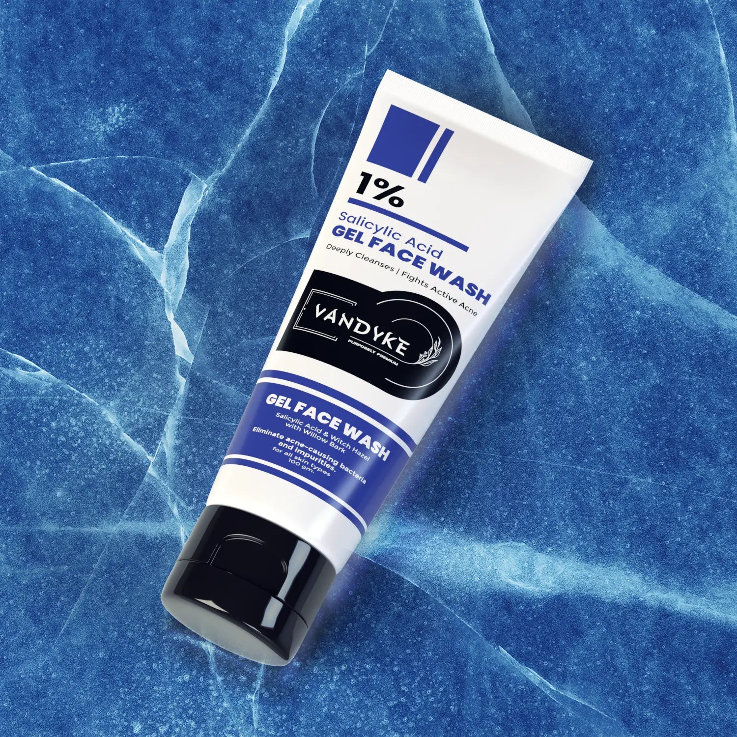 1% Salicylic Acid Gel Face Wash - Vandyke