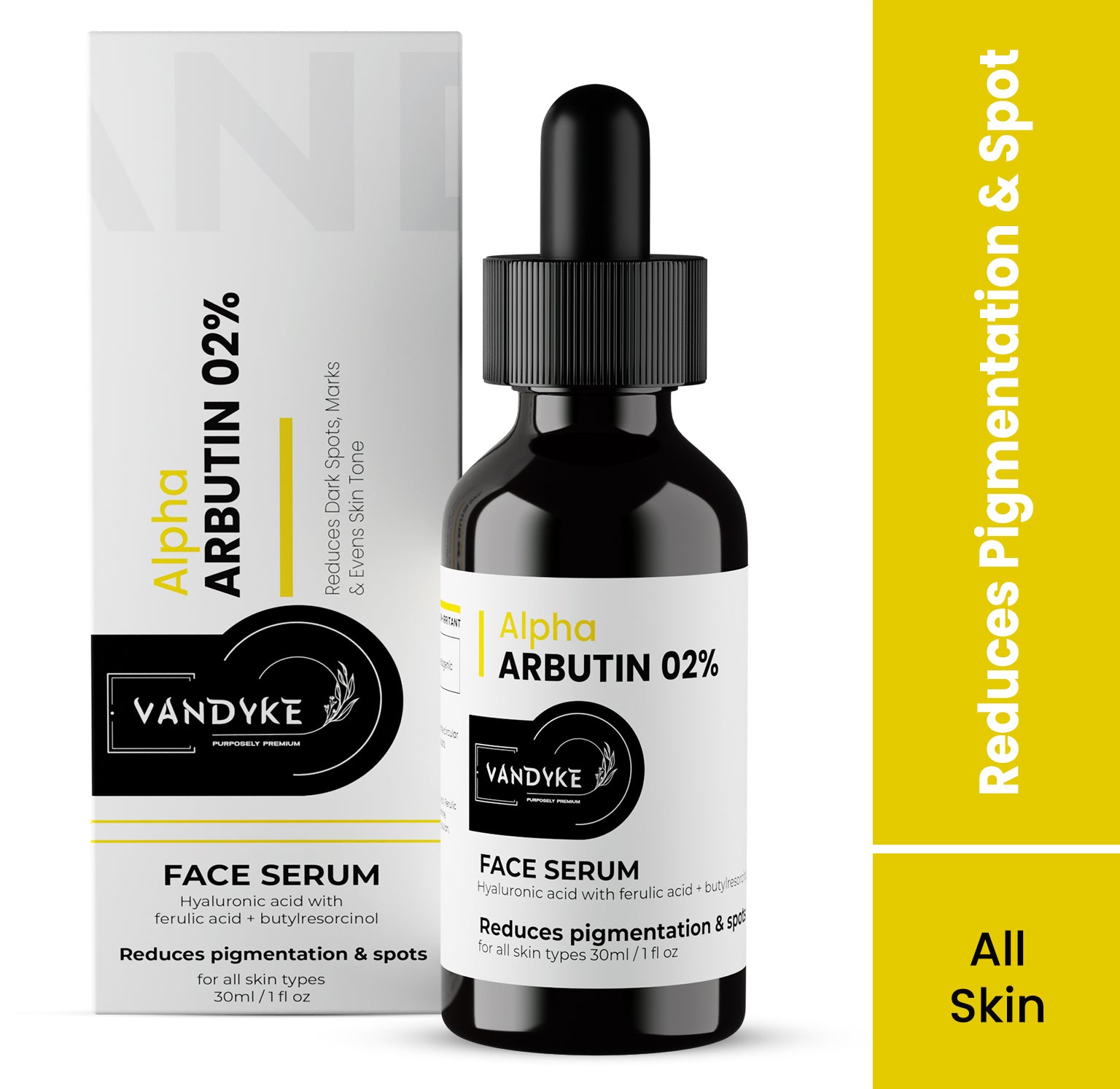 Alpha Arbutin 02% face serum - Vandyke