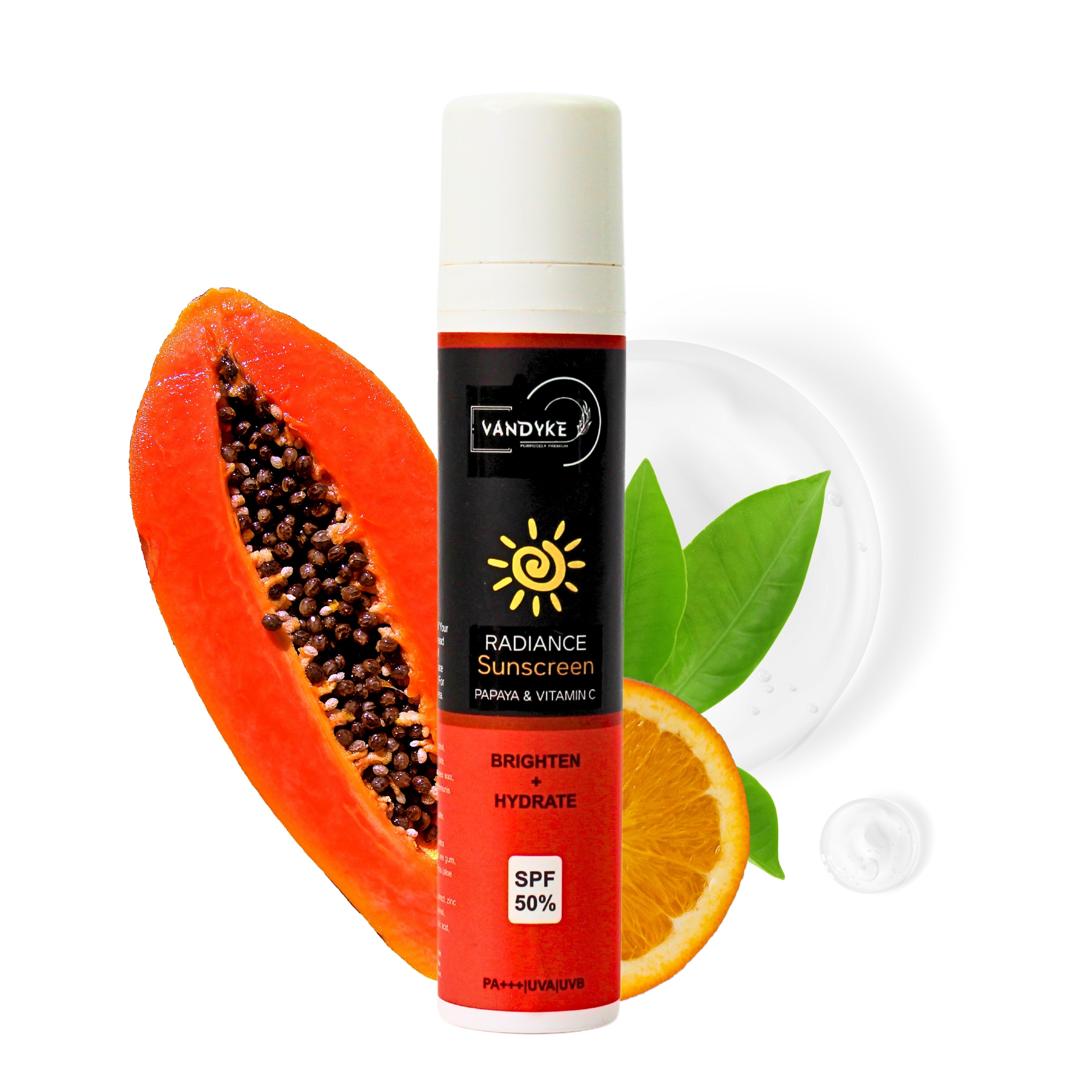 Radience Sunscreen Papaya & Vitamin c - Vandyke