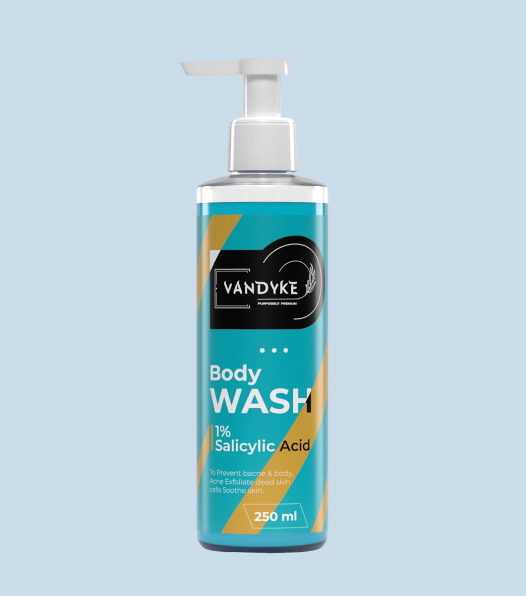 Body Wash Salicylic Acid 1% - Vandyke