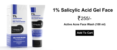 1% Salicylic Acid Gel Face
