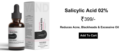 Salicylic Acid 02% face serum