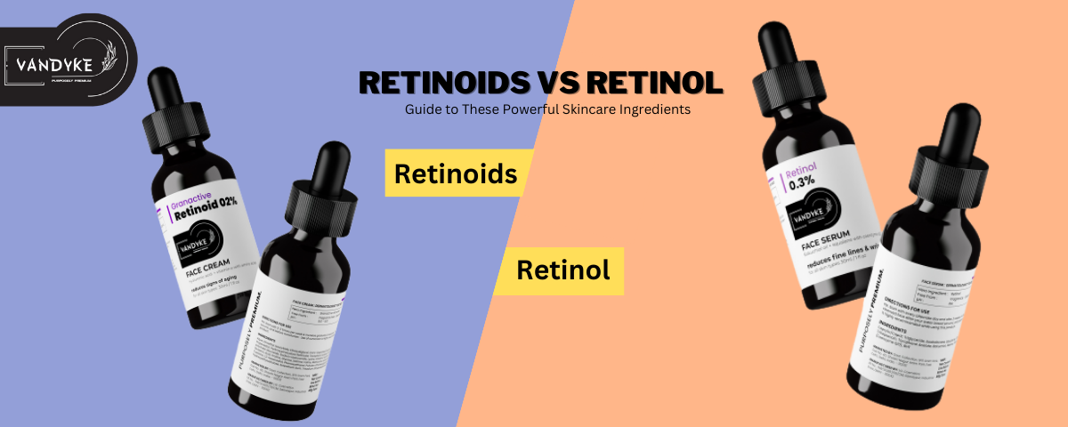 Retinoids vs Retinol which is best for skin - vandyke