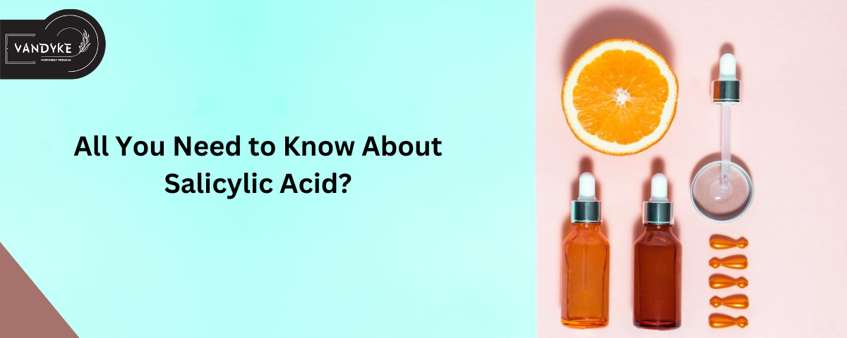 All You Need to Know About salicylic Acid - Vandyke
