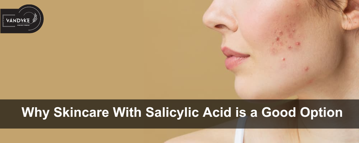 skincare with salicylic acid - Vandyke