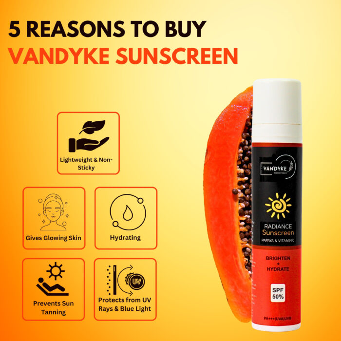 radience sunscreen papaya & vitamin c - Vandyke