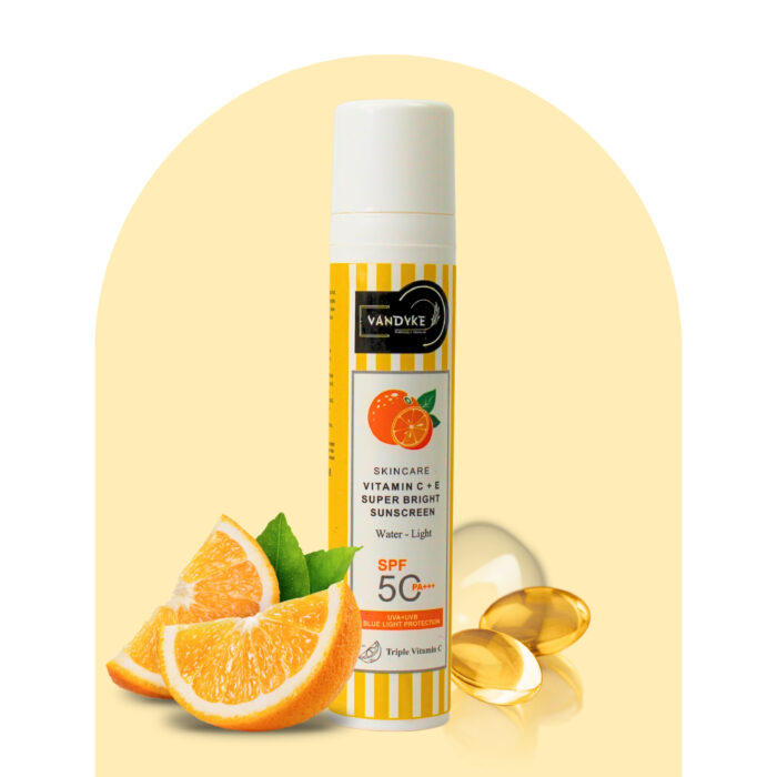 vitamin c super bright sunscreen - Vandyke