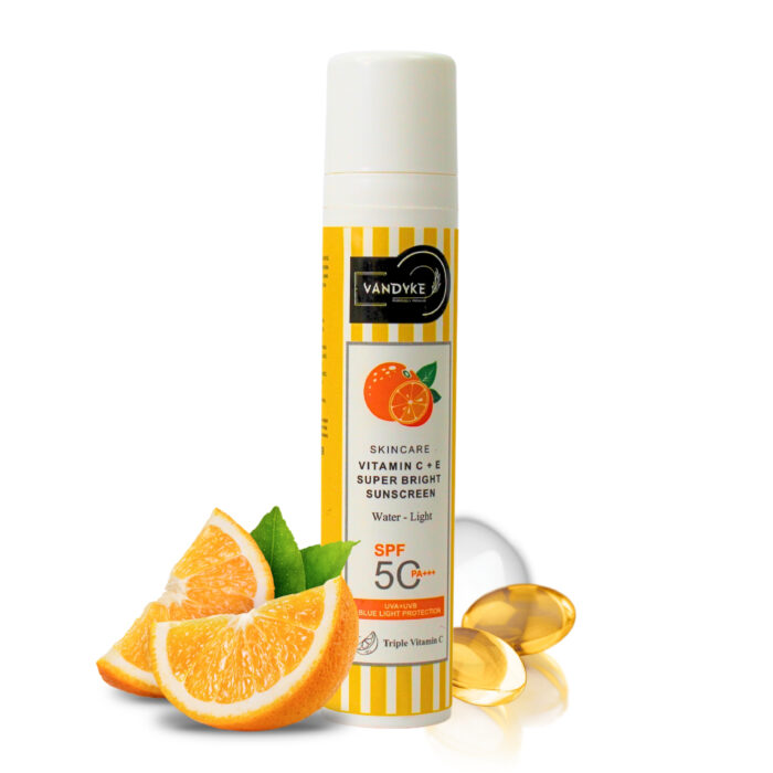 vitamin c super bright sunscreen - Vandyke