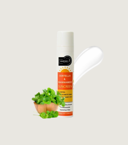 centella & nianinamide sunscreen - Vandyke