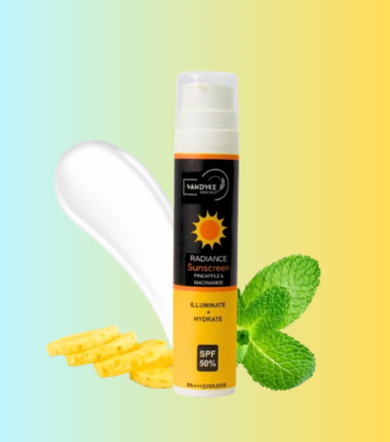 pineapple niacinamide sunscreen - Vandyke